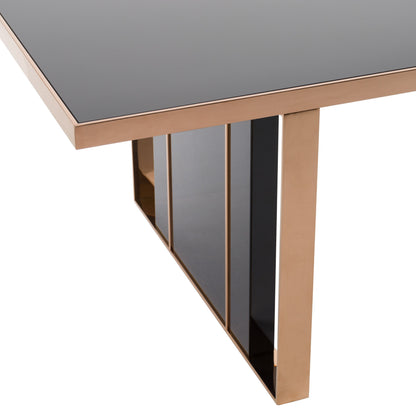 Cartier Black and Rose Gold Dining Table