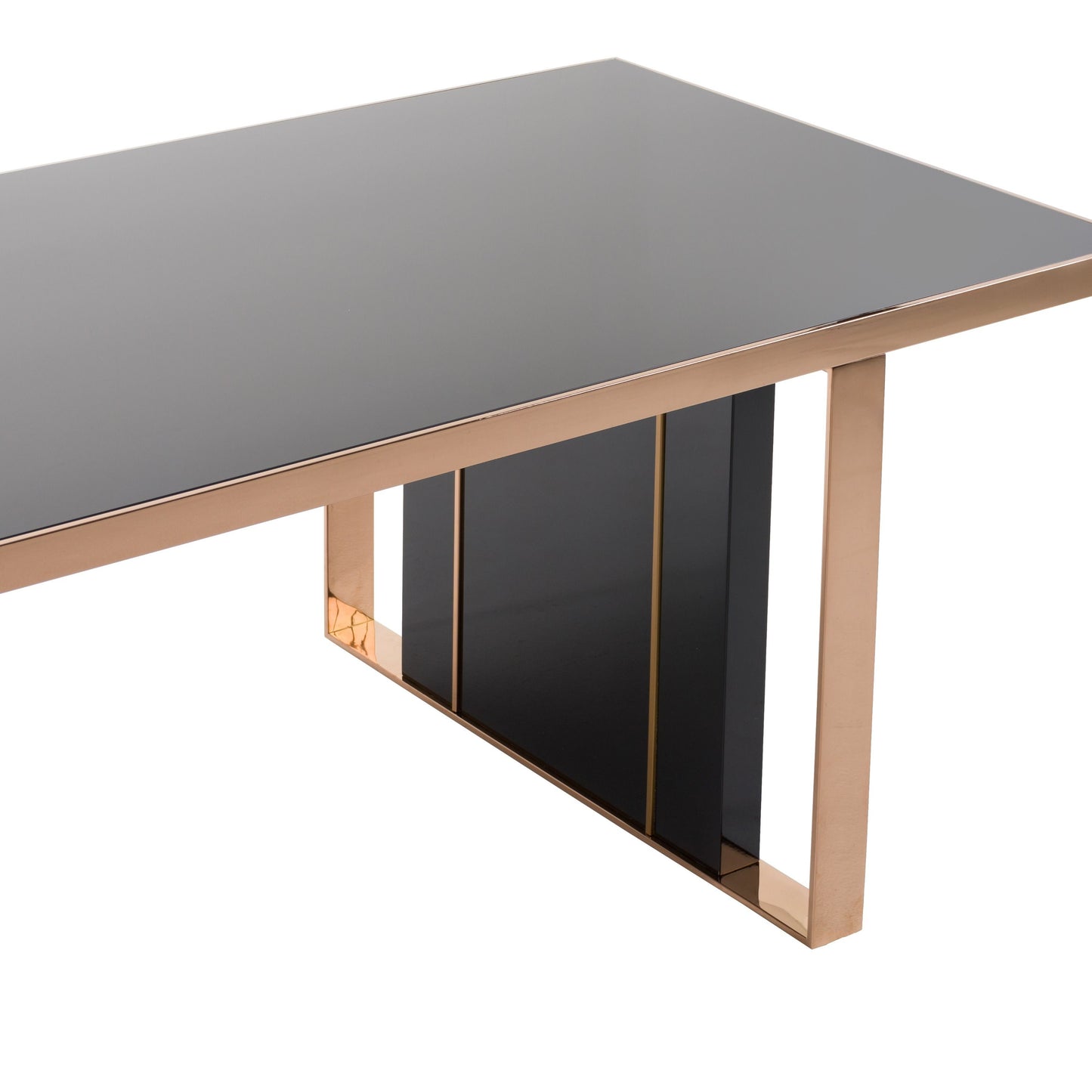 Cartier Black and Rose Gold Dining Table