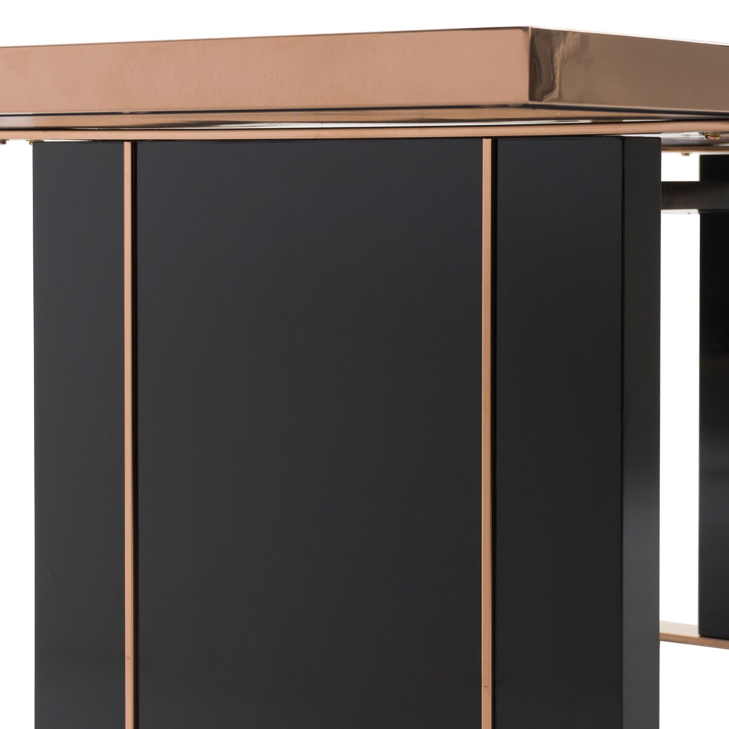 Cartier Black and Rose Gold Dining Table