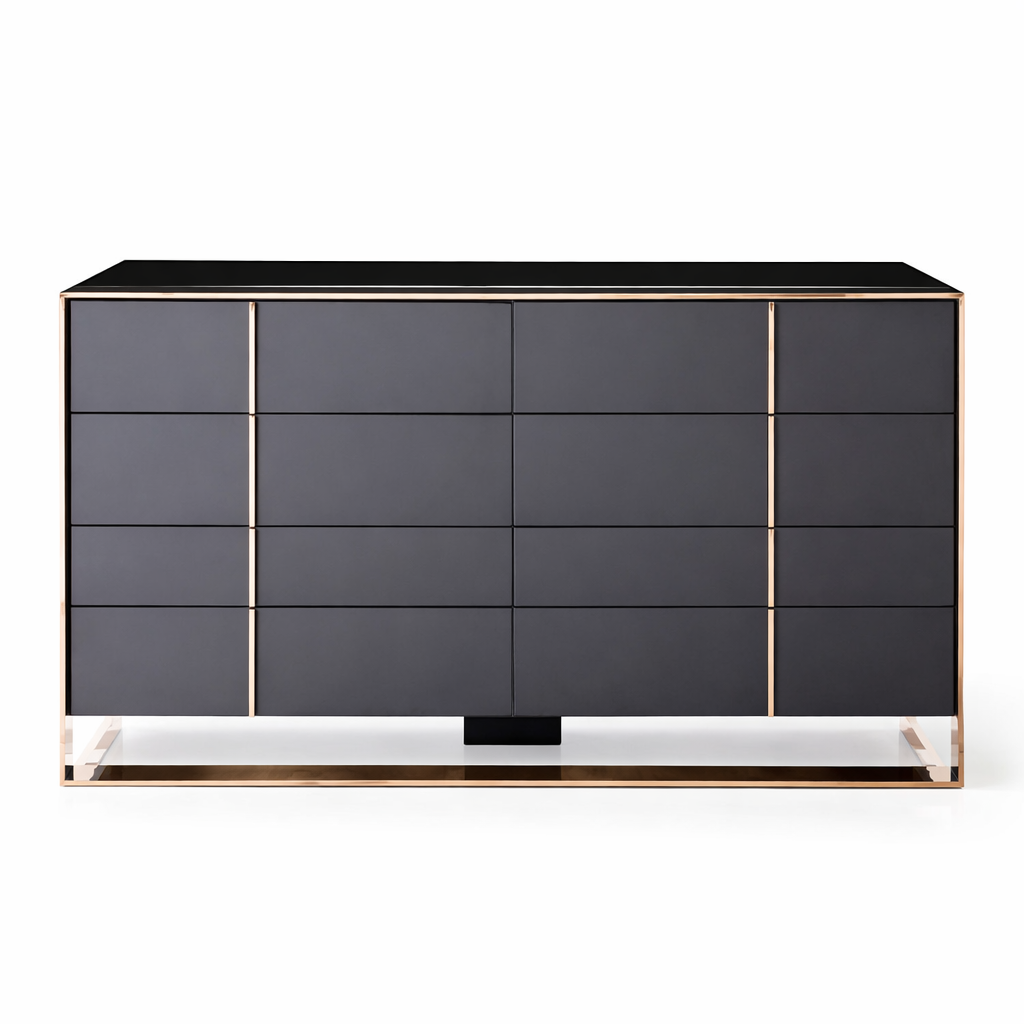 Cartier Black and Rose Gold Dresser
