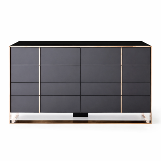 Cartier Black and Rose Gold Dresser