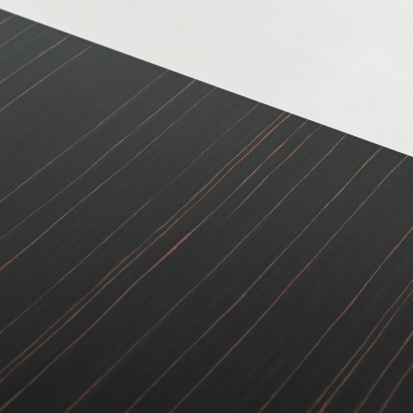 Chadwick Ebony and Rose Gold Dining Table