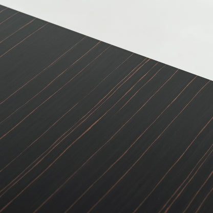 Chadwick Ebony and Rose Gold Dining Table
