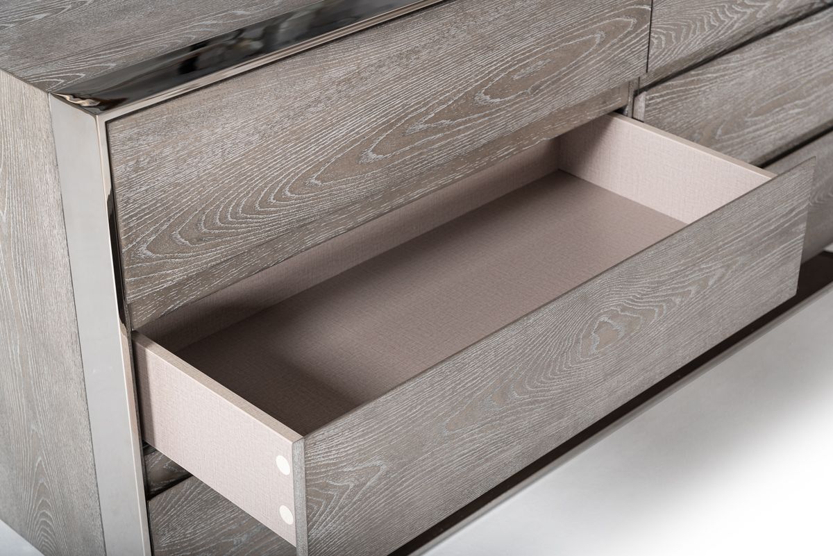 Arlene Grey Elm Dresser