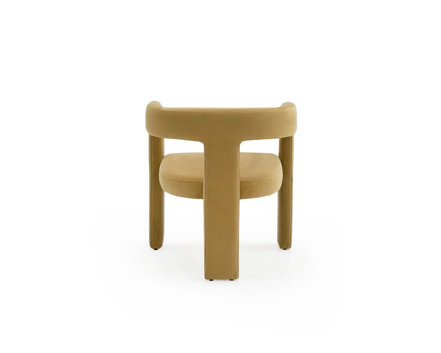 Modrest Cherish - Modern Tan Fabric Dining Chair