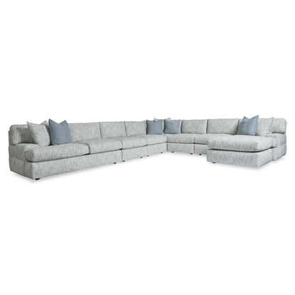 Serena Fabric Sectional – Modern, Plush Sectional Sofa for Stylish Living Rooms