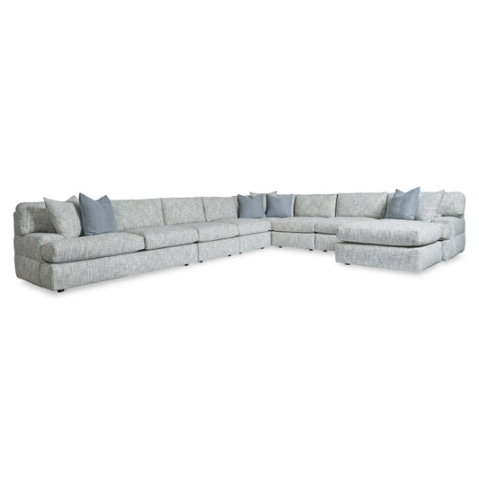Serena Fabric Sectional – Modern, Plush Sectional Sofa for Stylish Living Rooms