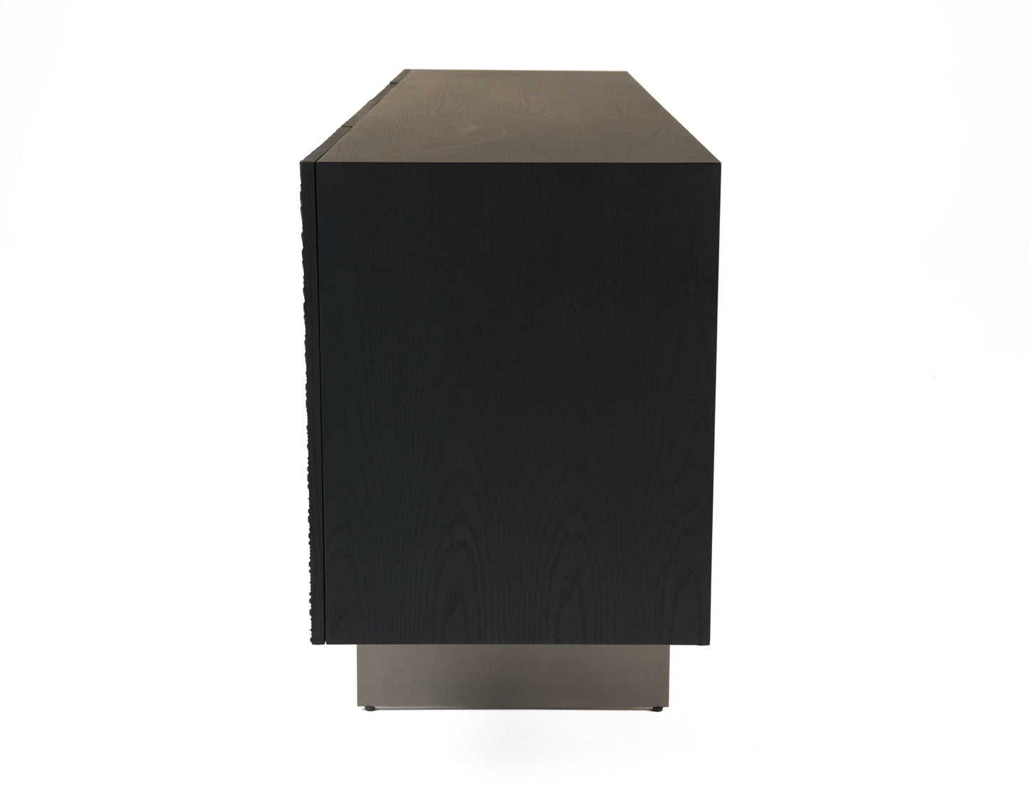 Modrest Cirque Modern Black Ash Buffet for a Sleek and Contemporary Dining Room Storage Solution