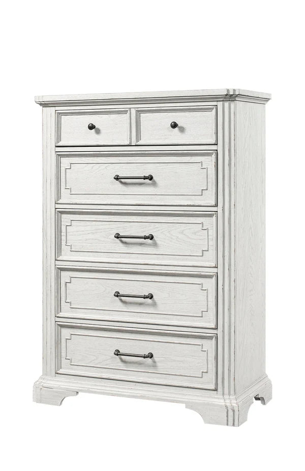 Clara White Mist Chest