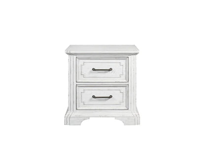 Clara White Mist Nightstand