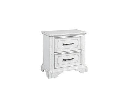 Clara White Mist Nightstand