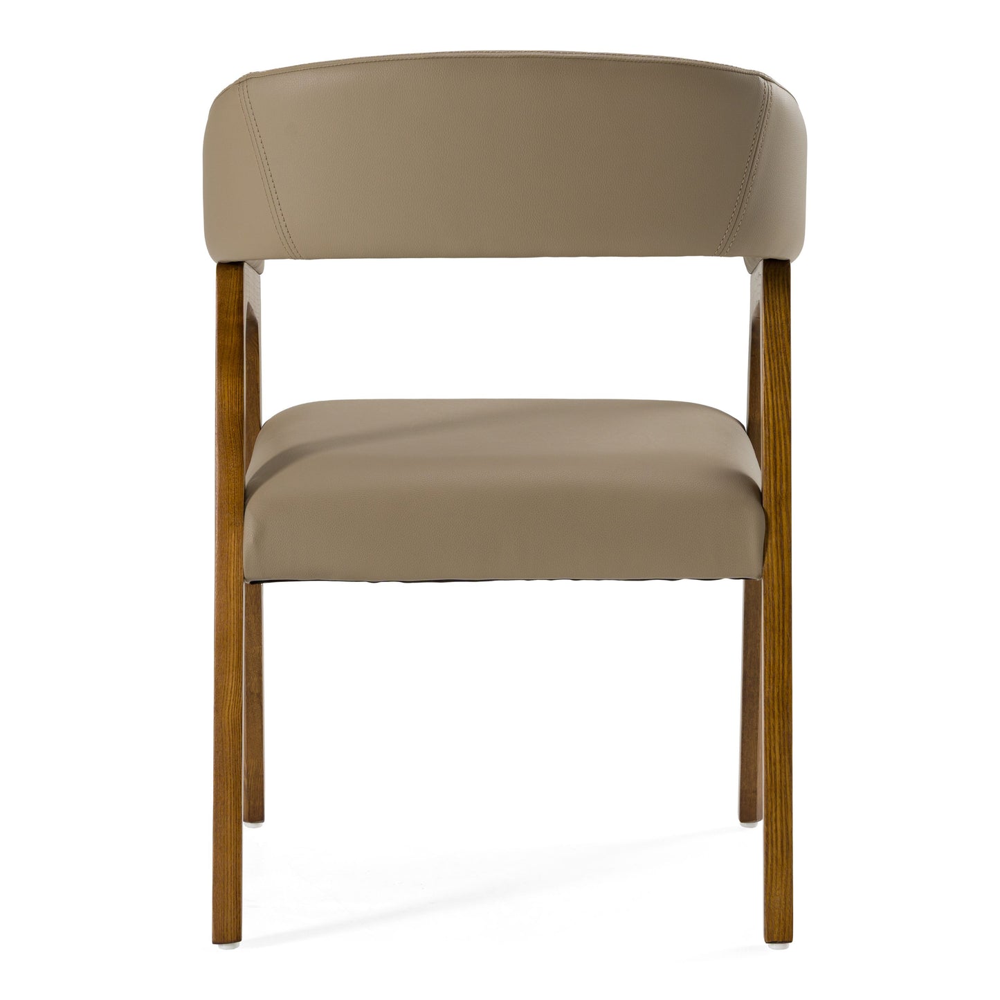Clive Taupe and Walnut Dining Chair