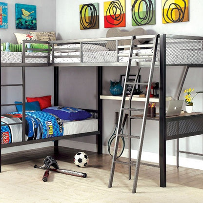 Ballarat L-Shapped Triple Twin Bunk Bed