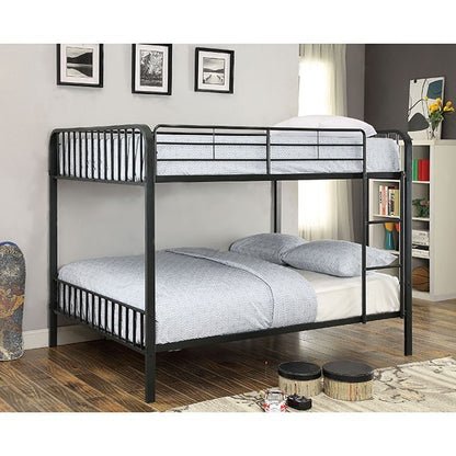 Clement Black Metal Bunk Bed