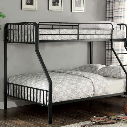 Clement Black Metal Bunk Bed