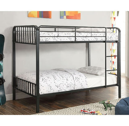 Clement Black Metal Bunk Bed