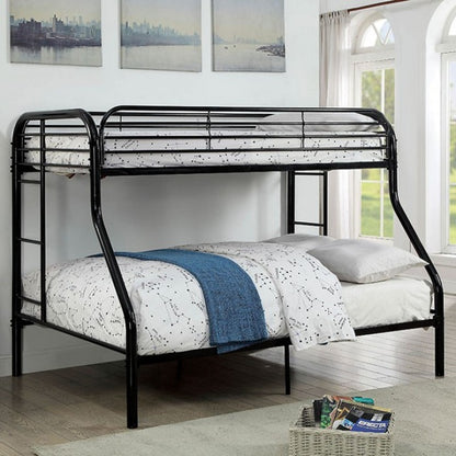 Opal Silver Metal Bunk Bed