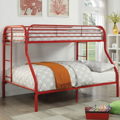 Opal Silver Metal Bunk Bed