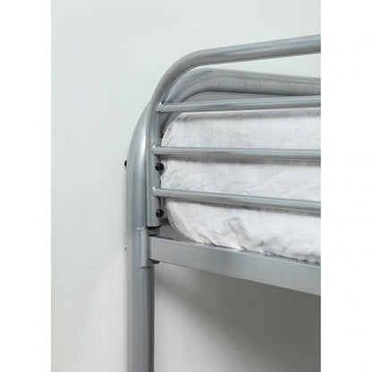 Opal Silver Metal Bunk Bed