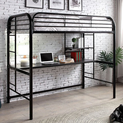 Opal Silver Metal Bunk Bed