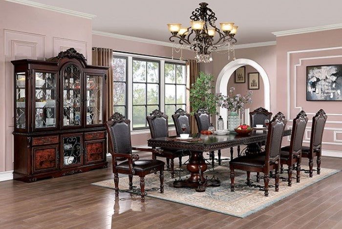 Picardy Traditional Solid Wood Dining Table