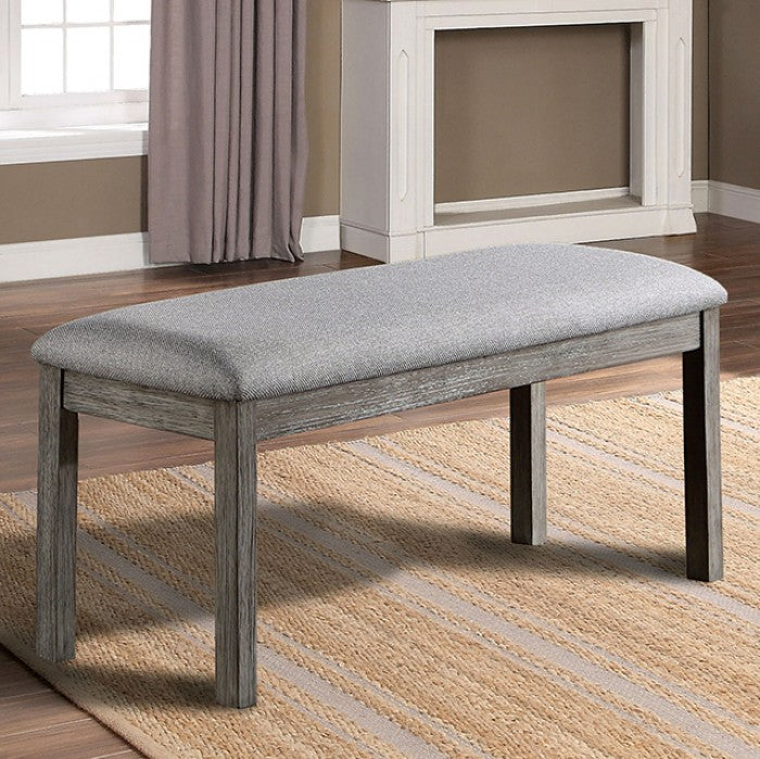 Laquila Rustic Solid Wood Bench