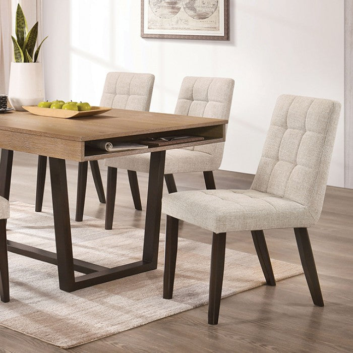 Gottingen Contemporary Solid Wood Oak Dining Table