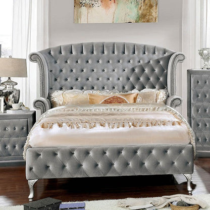 Alzir Tufted Upholstered Storage Platform Bed