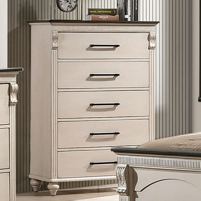 Agathon Transitional Solid Wood Chest