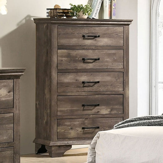 Fortworth Transitional Solid Wood Chest