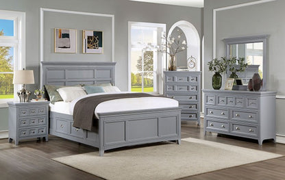 Castlile Transitional Solid Wood Crown Molding Chest