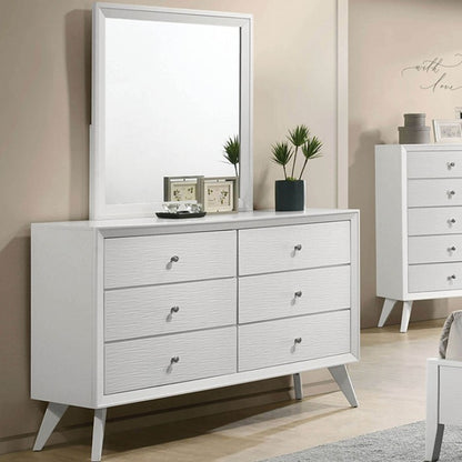 Dortmund Contemporary Solid Wood Dresser