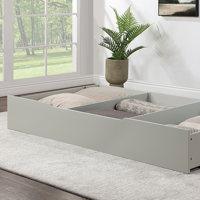 Lycorida Transitional Gray Bed