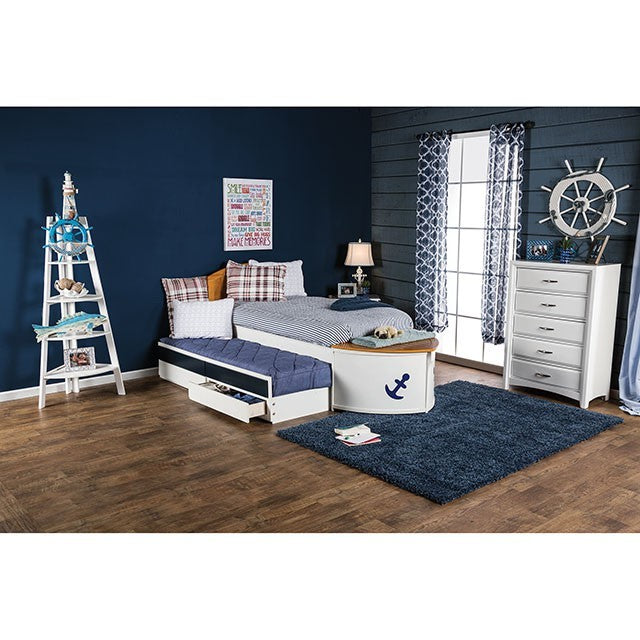 Voyager Solid Wood Captain Bed