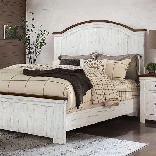 Alyson Transitional Solid Wood Arched Bed