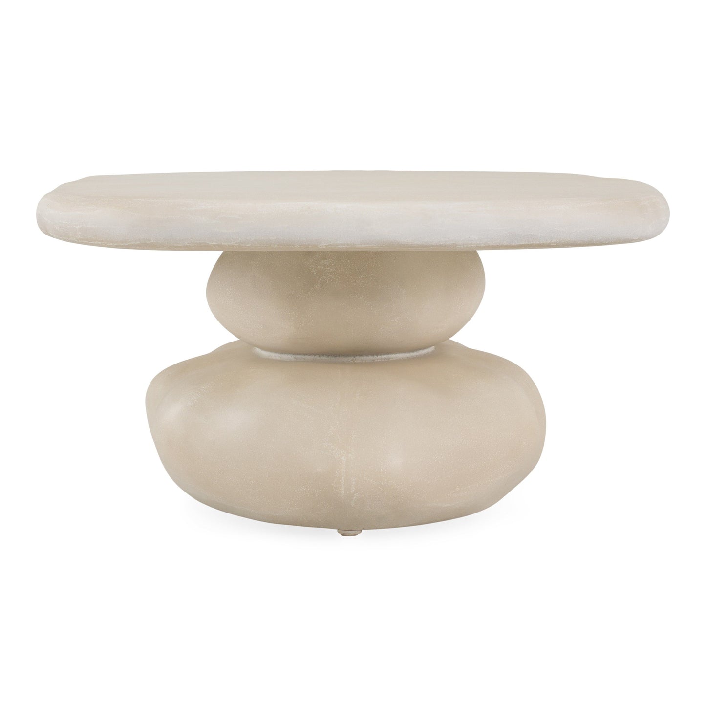 Coates Modern Beige Fiberform Coffee Table