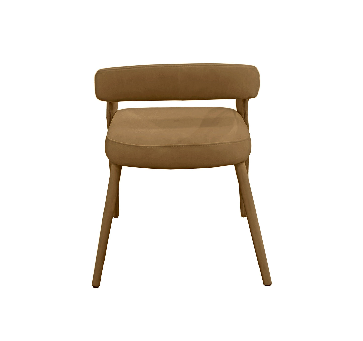 Modrest Mundra - Modern Tan Fabric Dining Chair