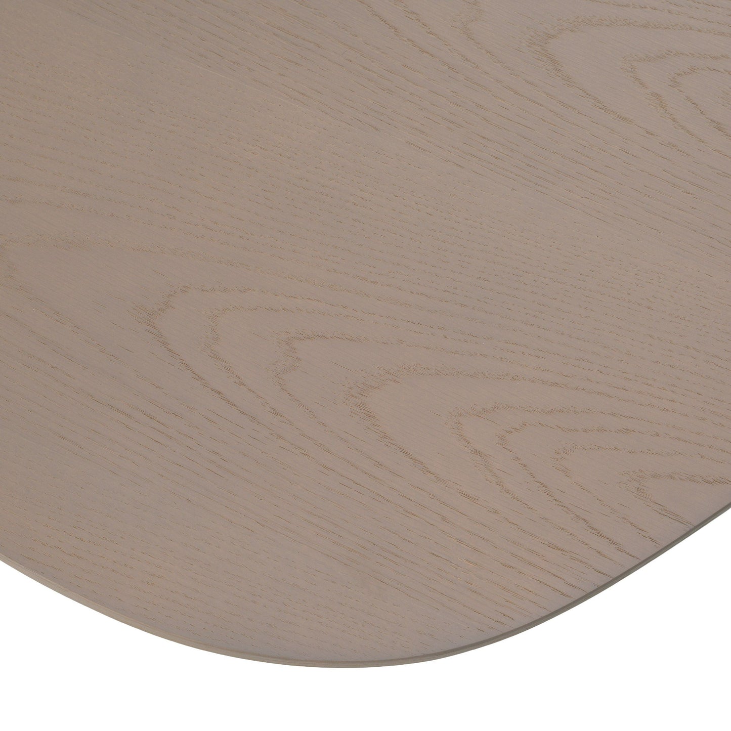 Modrest Connie Modern Nesting Coffee Table Set – White Oak Wood - Space-Saving Contemporary Design