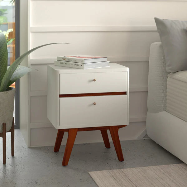 Dakota Nightstand: Modern Bedside Storage with Sleek Design