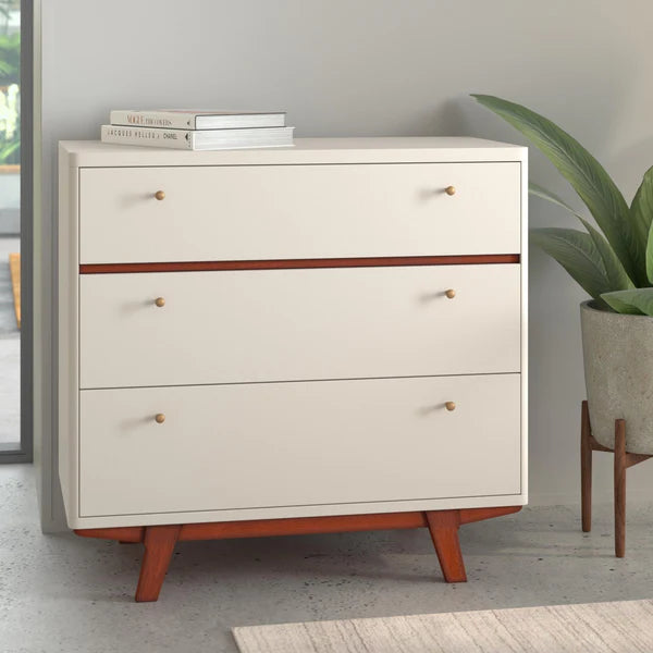 Dakota Small Chest: Compact Storage with Contemporary Style