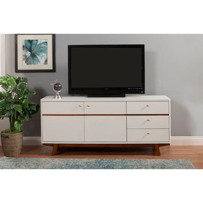 Dakota TV Console: Modern Entertainment Center with Sleek Storage Solutions