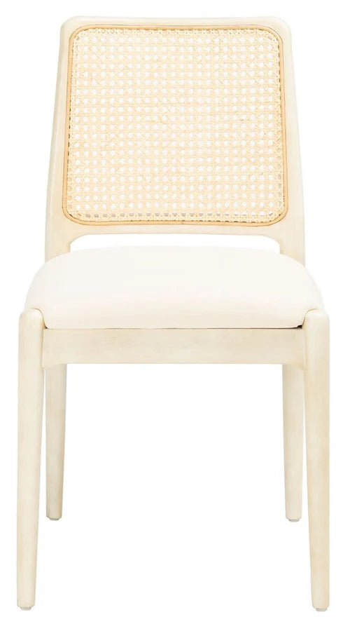 Reinhardt Rattan Dining Chair Set of 2 - Stylish and Durable Seating for a Chic Dining Experience