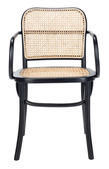 Keiko Cane Dining Chair – Natural Rattan Accent Seating for Modern and Coastal Dining Spaces