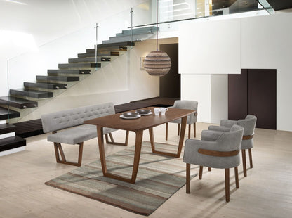 Jordan Walnut Dining Table