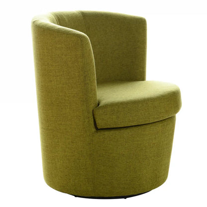 Modern Lemongrass Swivel Chair by Dann Foley – Stylish Living Room Seating