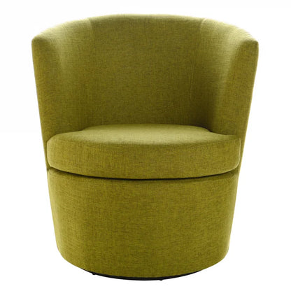 Modern Lemongrass Swivel Chair by Dann Foley – Stylish Living Room Seating