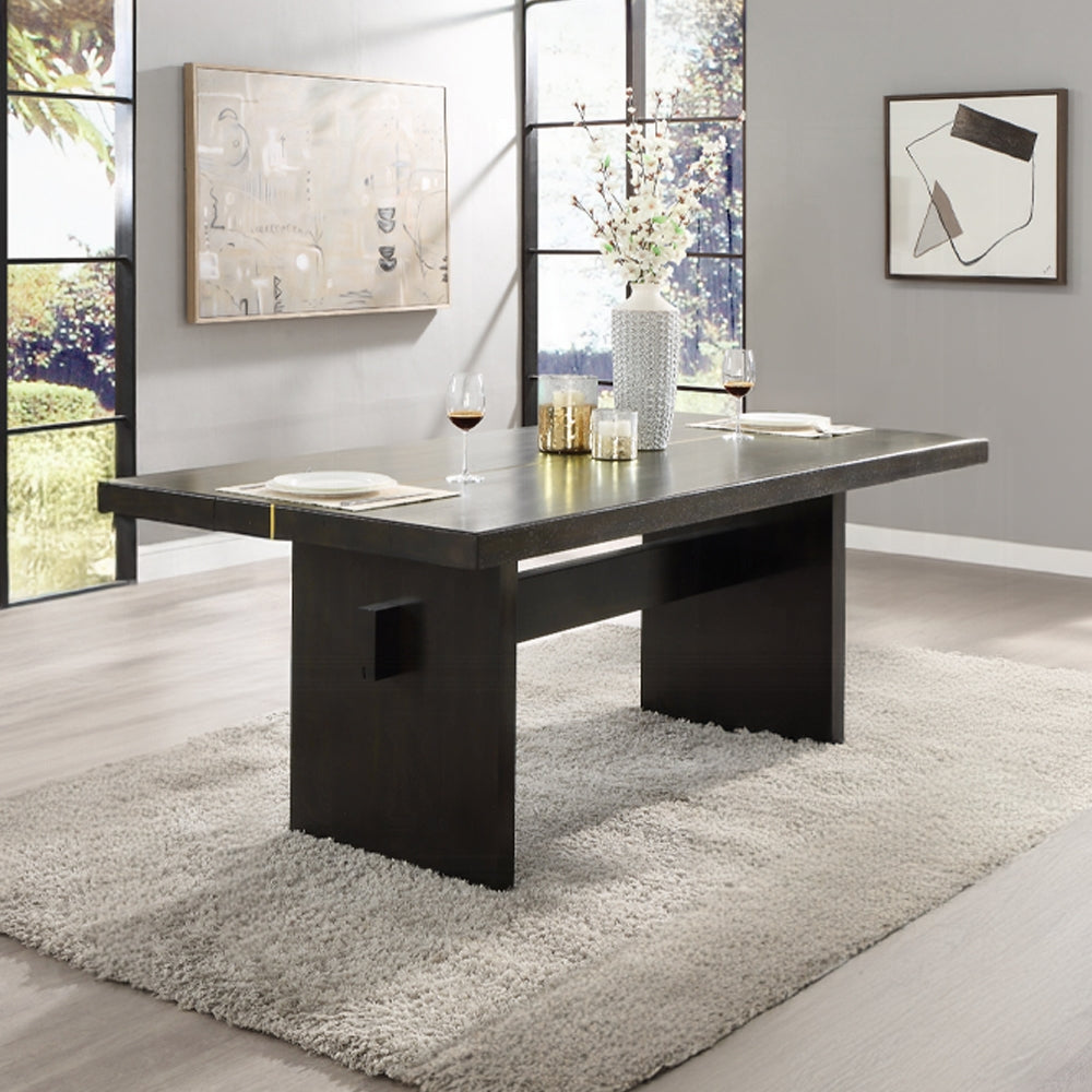 Jaramillo Black Finish Dining Table