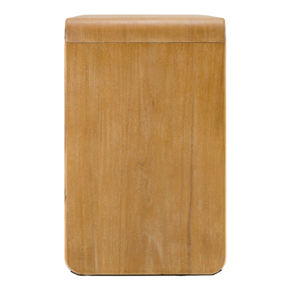 Modrest Dresden Modern Dresser – Natural Acacia Wood 6-Drawer Storage - Contemporary Bedroom Furniture