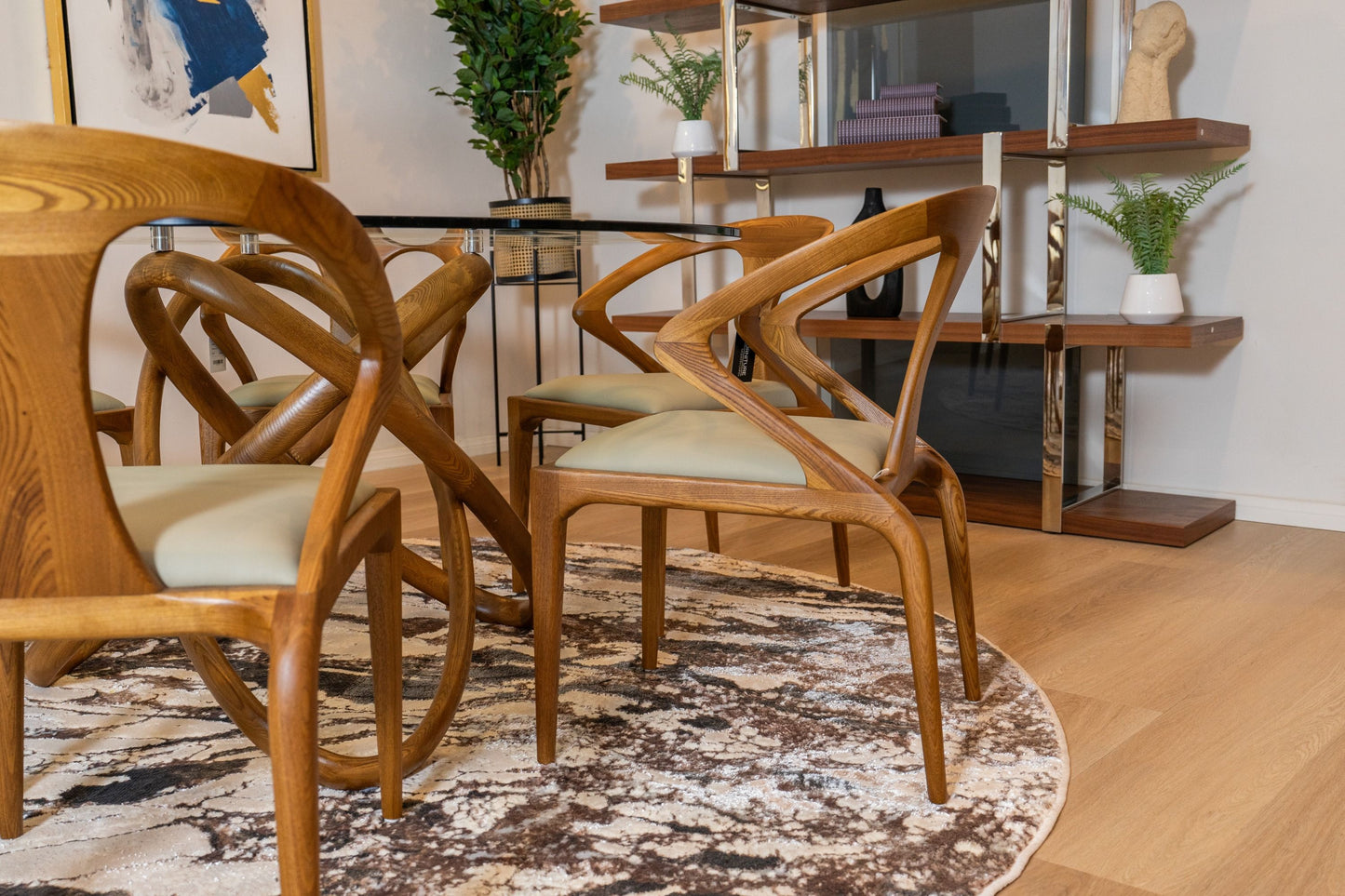 Modrest Campbell Modern Dining Chair – Stylish Contemporary Seating for Dining Rooms