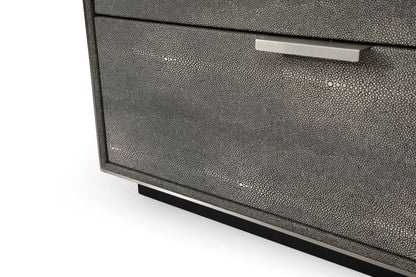 Dynasty Shagreen Five-Drawer Chest